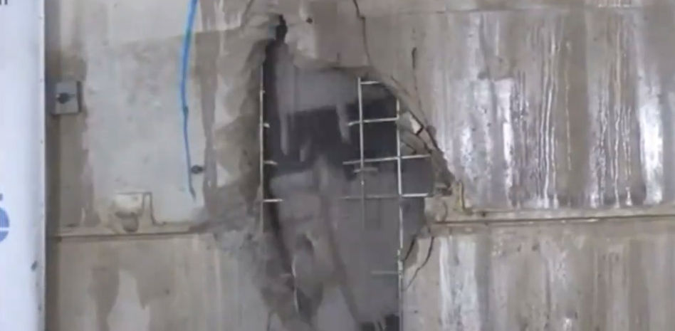 La tuneladora de la L9 llega a la meta volante de Mandri