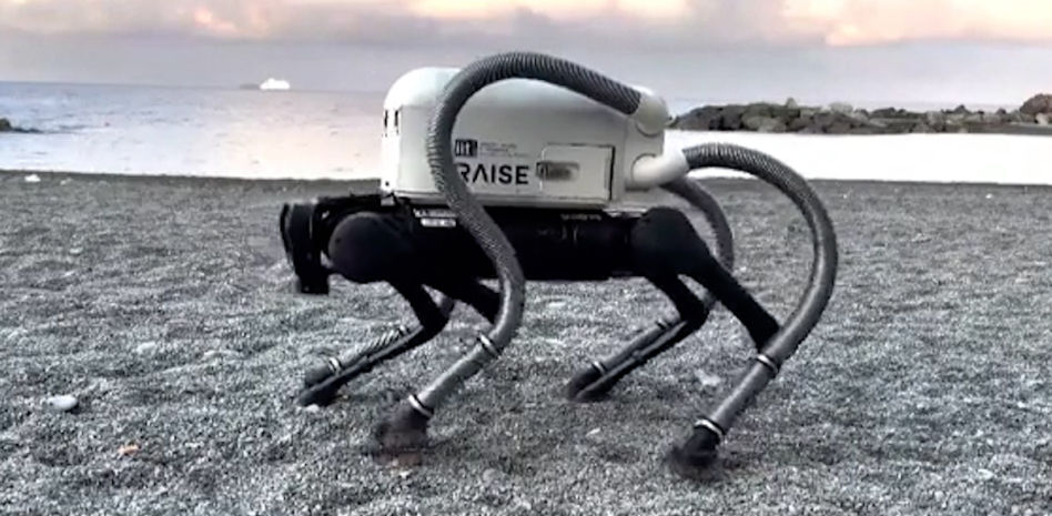 Así funciona la inteligencia artificial que limpia las playas de colillas