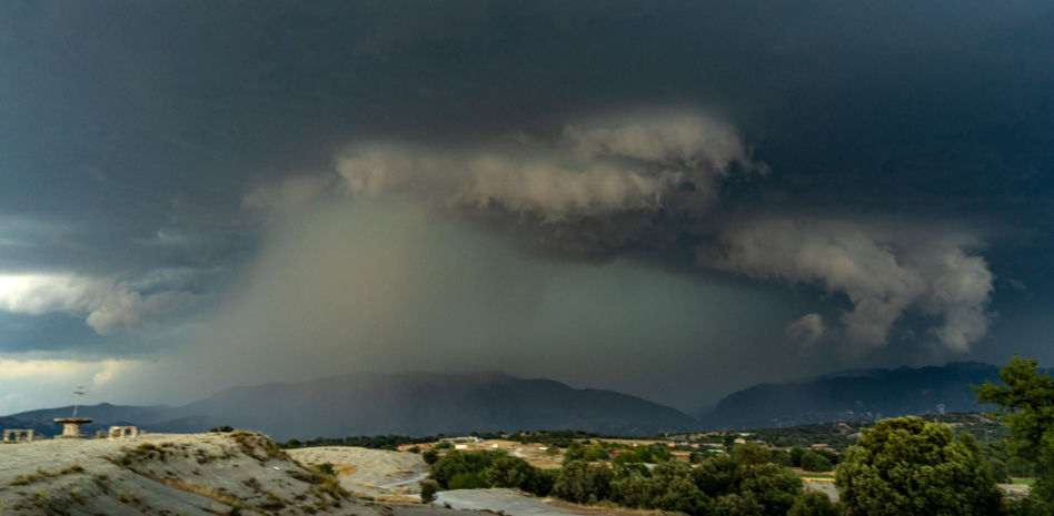 Mira cómo se forma la célula de la tormenta