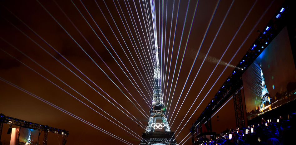 Los invitados llegan a la ceremonia de clausura de los Juegos Olímpicos de 2024