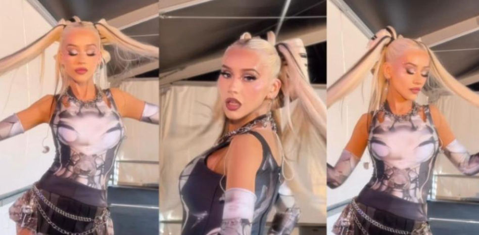 Oleada de comentarios en la red sobre el cambio físico de Christina Aguilera: ''Tiene 20 años otra vez''