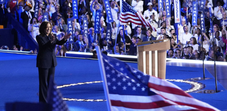 Harris acepta su nominación llamando al patriotismo y la libertad frente al egocentrismo de Trump