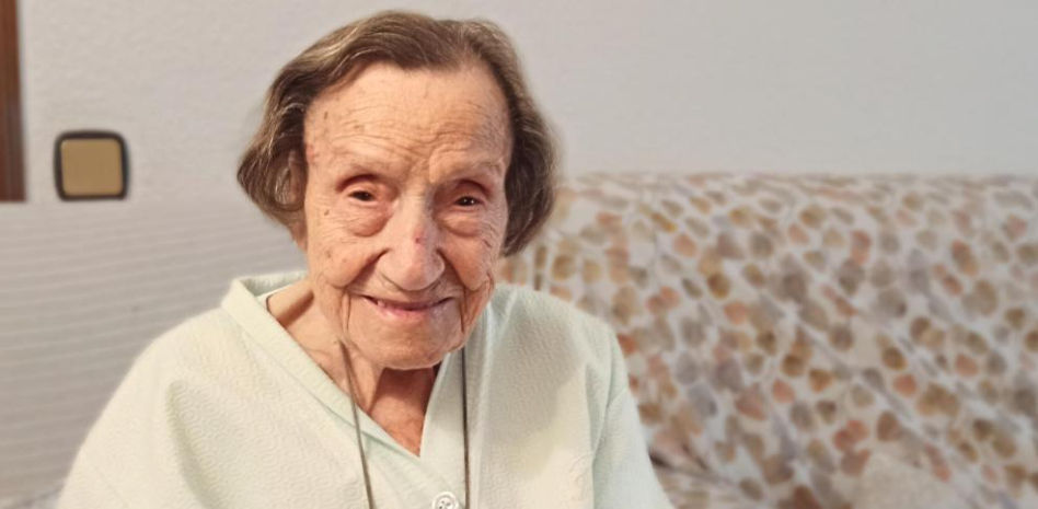 Angelina Torres, la nueva ‘superabuela’ catalana, con 111 años: “Me como un helado cada tarde”
