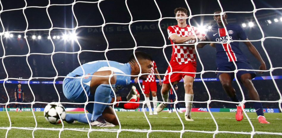 Un error cruel de Gazzaniga en el minuto 90 fulmina las ilusiones del Girona en París