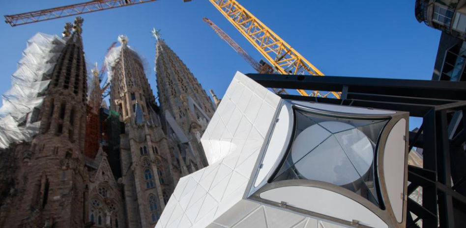 La torre más alta de la Sagrada Família estará lista en el 2025
