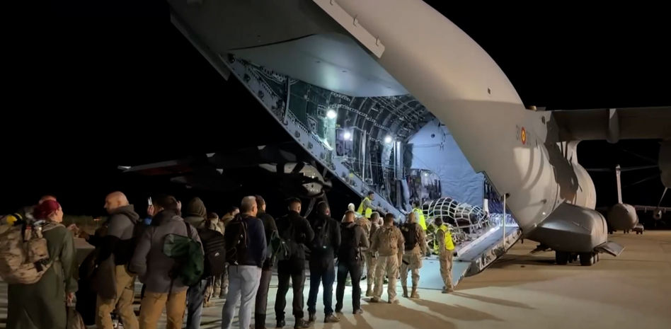 Completada la primera fase de evacuación de civiles españoles de Líbano