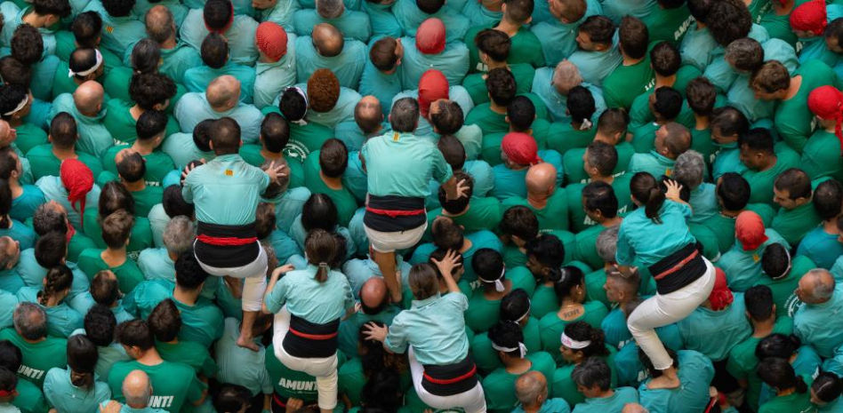 Castellers de Vilafranca vuelven a ganar el Concurs de Castells de Tarragona