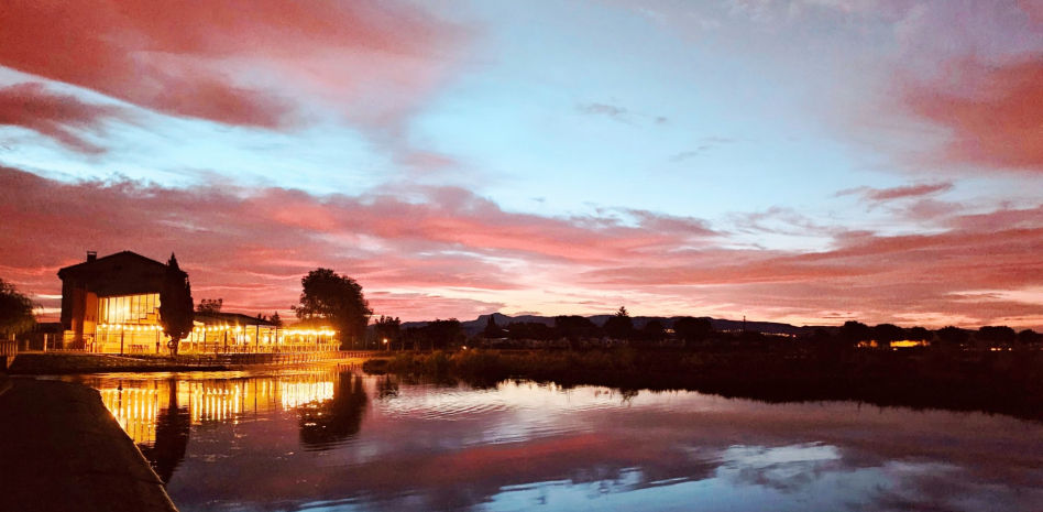 El fenómeno de reflejos rojos del Parc de l'Agulla