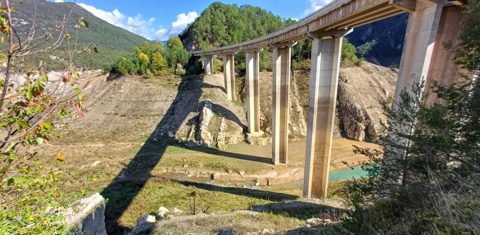 La sequía deja huella en la Llosa del Cavall