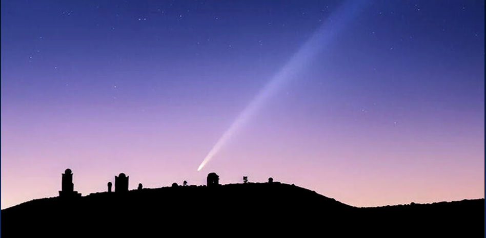 La espectacular imagen del “cometa del siglo”