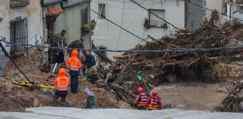 Así ha arrasado la DANA el pueblo de Letur, en Albacete