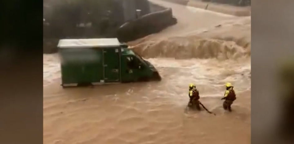 Noche de pánico en Alzira: “Creíamos que toda la ciudad se volvería a inundar”
