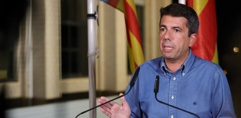 Mazón pide al Gobierno un paquete de ayudas por valor de 31.400 millones