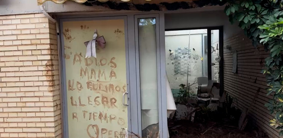 “Adiós mamá. No pudimos llegar a tiempo. Perdón”