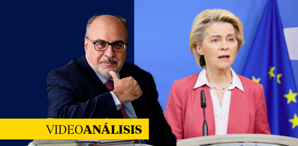 Von der Leyen en el barranco del Poyo