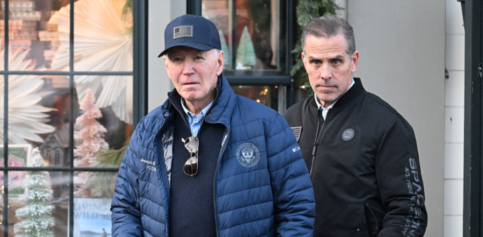 Joe Biden indulta a su hijo Hunter de todos los delitos de posesión de armas y evasión fiscal