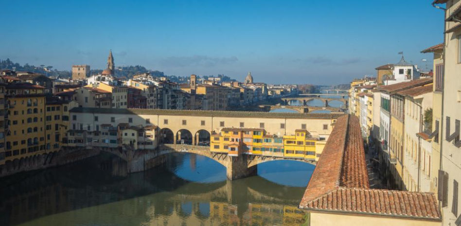 Un paseo por el cielo de Florencia: el corredor secreto de los Médici abre al público