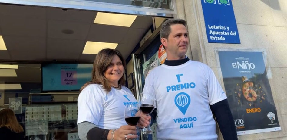 El 72.480, el Gordo de Navidad, vendido íntegro en la administración número 6 de Logroño