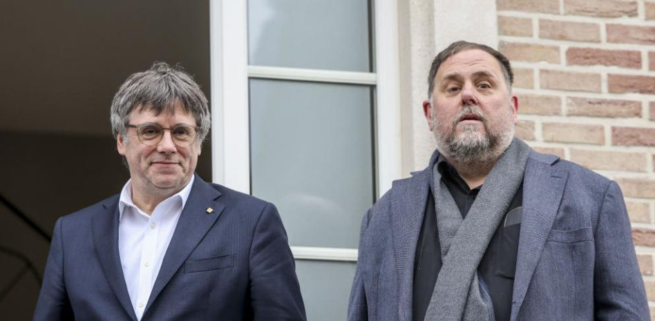 Puigdemont y Junqueras intentan rehacer puentes tras años de tirantez