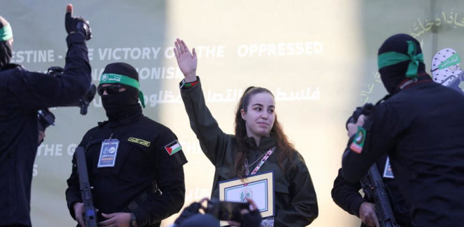 Así ha sido la liberación de la soldado Agam Berger en Gaza