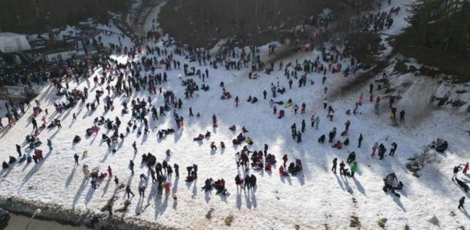 Los tiktokers invaden las montañas