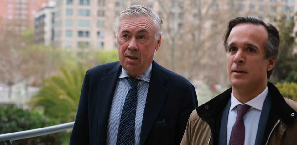 Ancelotti asegura que actuó fiscalmente como le dijo su asesor y el Real Madrid