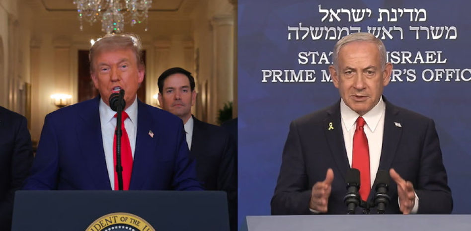 Las declaraciones de Trump y Netanyahu tras bombardear a las tres principales infraestructuras nucleares de Irán