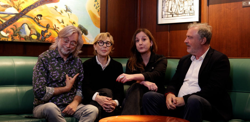 Luz en la oscuridad en un campo de refugiados palestinos