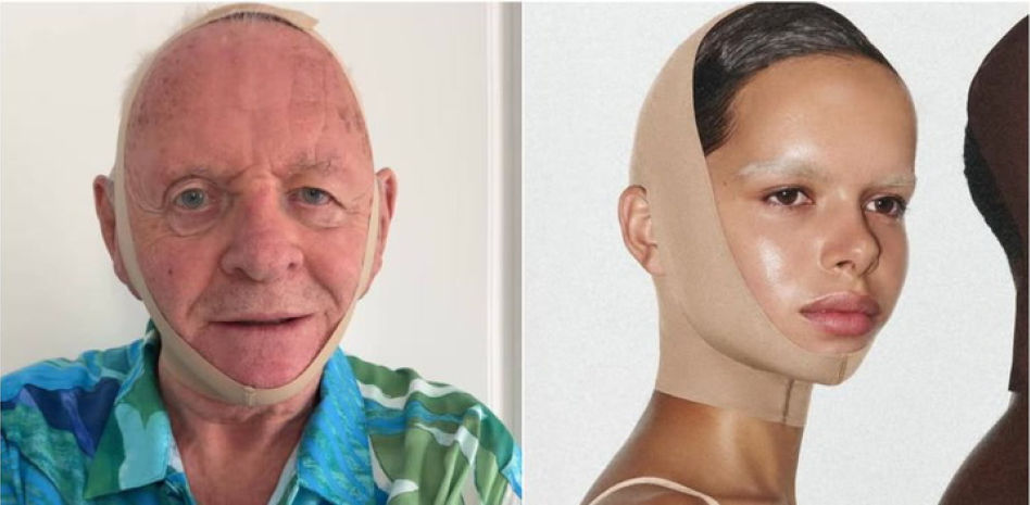 Anthony Hopkins se burla de la faja antipapada de Kim Kardashian