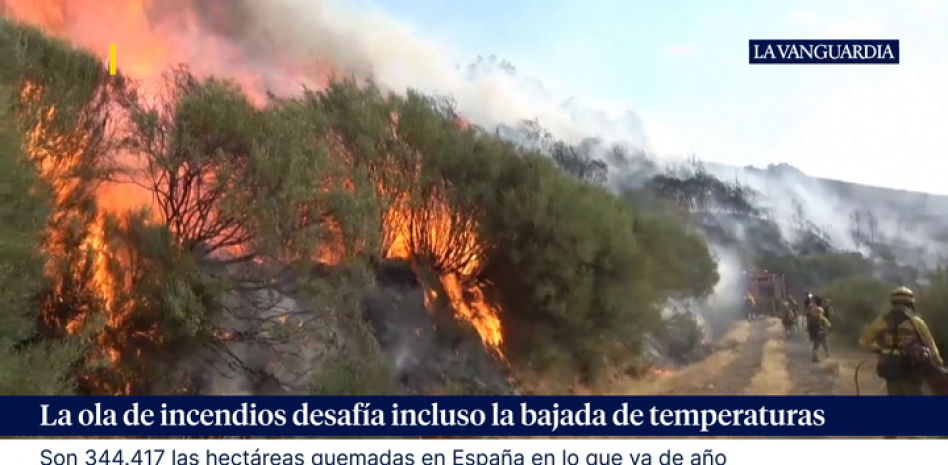 El 2025 se perfila en los datos de satélite como el peor año de incendios forestales del siglo