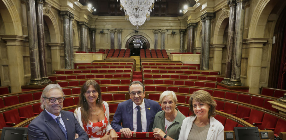 Los presidentes del Parlament eligen su Diada