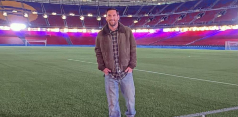 Como Messi por su casa