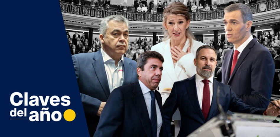 “El 2025 deja un ambiente político crispado y de apuestas sobre el final de la legislatura”