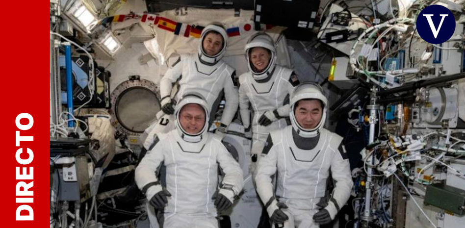 La NASA trae de vuelta a 4 astronautas de la Estación Espacial por un problema de salud de uno de ellos