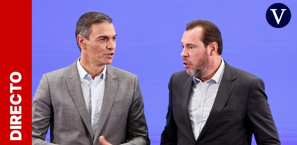 Sánchez y Puente comparecen desde Adamuz tras el accidente de trenes