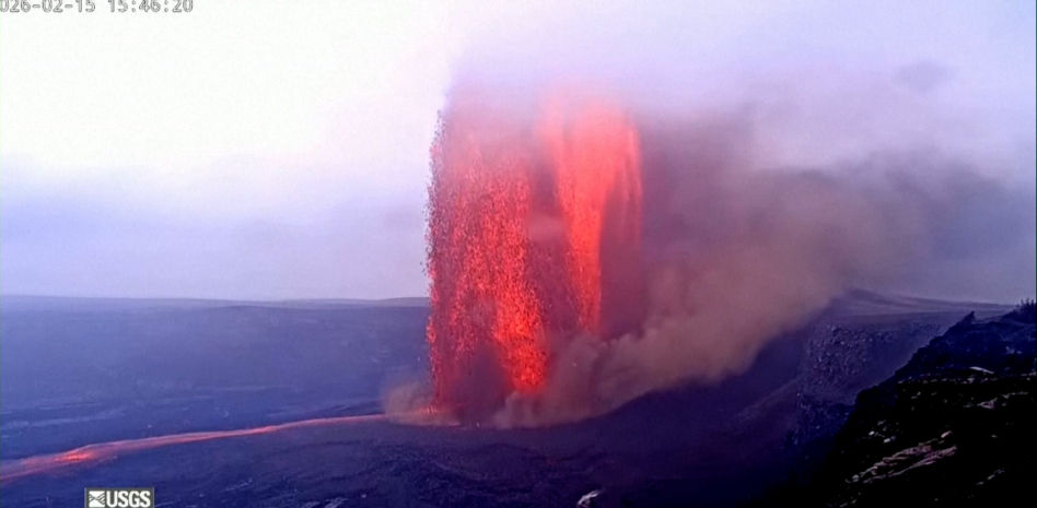 El monte Kilauea de Hawái entra en erupción de nuevo