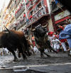 El segundo encierro de San Fermín 2024, en imágenes
