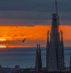 El amanecer soñado desde el Park Güell
