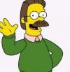 Ned Flanders pierde su voz en 'Los Simpson'