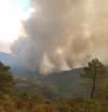 El incendio en Las Hurdes se agrava y salta a Salamanca