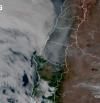 Un timelapse de imágenes satélite muestra la devastación de los incendios forestales de Chile