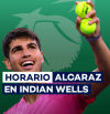 Alcaraz - Sinner: horario y dónde ver el partido de tenis de semifinales de Indian Wells por TV