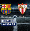 Barcelona - Sevilla: horario y dónde ver hoy el partido de LaLiga EA Sports de fútbol por TV
