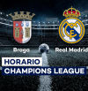 Braga - Real Madrid | Horario y dónde ver hoy el partido de la Champions League por TV