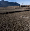 Las impactantes últimas imágenes de la sequía en el pantano de Sau