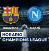 Barcelona - Nápoles | Horario y dónde ver por TV el partido de octavos de Champions League