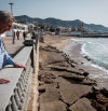Indignación en Sitges por la falta de actuaciones para preservar las playas