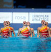 España abre el Europeo de Belgrado con oro en equipo técnico de natación artística
