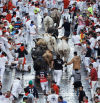 Segundo encierro de San Fermín 2024 | Resumen y última hora del parte médico de hoy