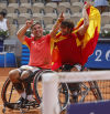 España logra su primera medalla de tenis en silla de ruedas y supera los 36 metales de Tokio